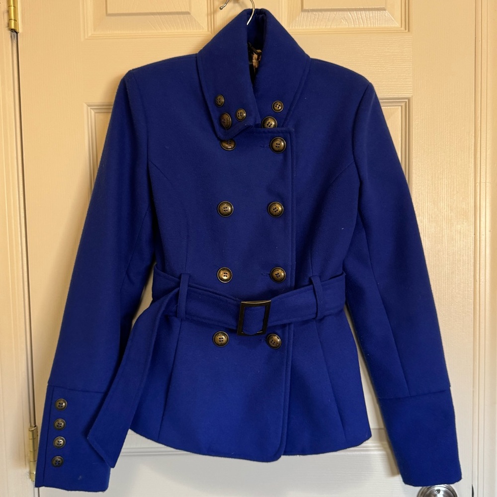 Royal Blue Peacoat